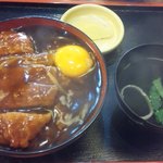 藪 - 和風カツカレー丼  うめ～(^^)
