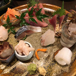 一滴 - 一滴(刺身盛り合わせ)