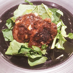 estY - クレソンとジビエのレバーステーキ