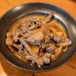 焼肉のいたや - 2018.11 馬肉煮込（500円）