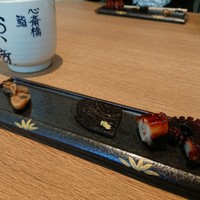 心斎橋 鮨 おか崎 - あても美味しい