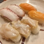 焼肉＆グルメバイキングかたおか - つぶ貝が美味しかったです