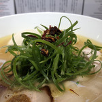 Japanese Soba Noodles 蔦 - 九条ネギ、ドライトマト