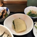 ささら - 小鉢三品