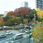 虎屋菓寮 - 下は喧騒の世界。ここは別世界