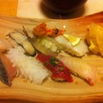 中洲鷹勝 - 上にぎり、シャリが小さめでお気に入り