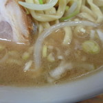 ラーメン二郎 - まんまのスープ