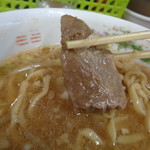 ラーメン二郎 - うで肉端っこ