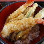 江戸家 - セットでもボリュームたっぷりの天丼