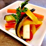 自家製ピクルス