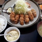 よかろう - カキフライ定食1200円