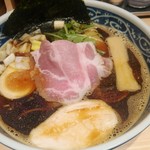 寿製麺 よしかわ - 黒醤油煮干しそば