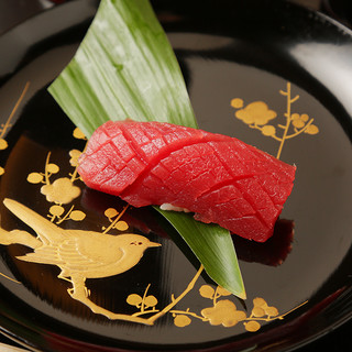 ``Nigiri'' made with Edomae-style preparation