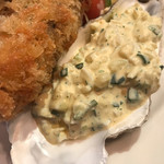 蜂の子 - タルタルソースアップ