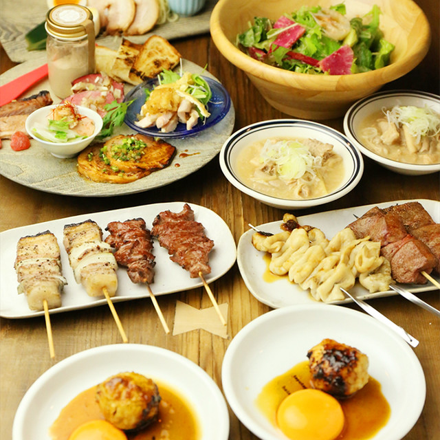 串焼き 焼とんyaたゆたゆ 裏天王寺店のご予約 - 天王寺/もつ焼き