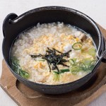 雜燴粥(雞肉、韓式腌鱈魚內臟、梅子、明太子)各種