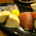 寿司酒房 洛彩 - 2011.10刺し盛りアップ