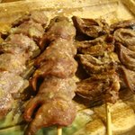 寿司酒房 洛彩 - 2011.10串　砂肝ゆずこしょう　心臓