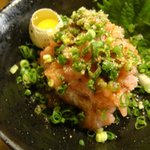 寿司酒房 洛彩 - 2011.10まぐろユッケ