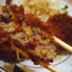 とんかつ ひのや - メンチカツ