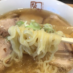 喜多方ラーメン坂内 - 麺アップ