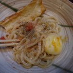 活麺富蔵 - 黒胡椒かけて洋風に変化