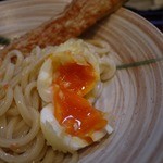 活麺富蔵 - 卵割ってみました。