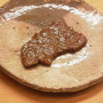 割烹 やました - 11.10.2鯨付け焼き