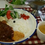 カレーショップ フジ - Cセット