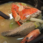 Teradomarichuuousuisammarunaka - 魚のアラと渡り蟹