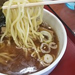 まぐろラーメン大門 - 麺リフト