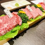 黒毛和牛 梅乃里 - 極上3種盛り？！