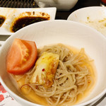 黒毛和牛 梅乃里 - のりちゃんが取分けてくれた冷麺