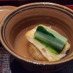 日本料理 晴山 - エビ芋饅頭アナゴ