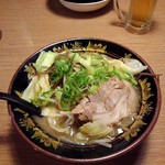 博多 天神 - 野菜ラーメン