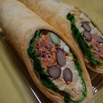 サラダカフェ - 料理写真:スパイシーチキントルティーヤ