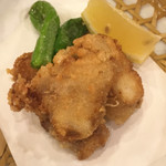 お食事処 千菜 - 鮟鱇の唐揚げ　７００円　(2018/11)