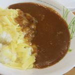 カレーやマドラス - お子様カレーチーズトッピング（幼児まで無料）