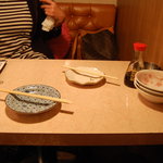 町田観光 五つ星 - テーブルの様子