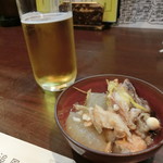 千代の追風 - 19時までのサービス、グラスビール