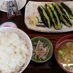 まつ食堂 - なす焼き定食