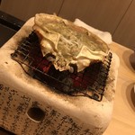 はらまさ - かにみそが火にかけられます