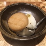 丸新 - 最中アイスクリーム。爽やか。(^^)