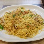 がっつりスパゲッティ 葉ﾟす多家 - とり塩特盛です