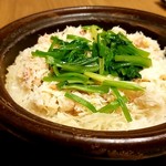 日本料理 e. - 毛ガニの炊き込みご飯