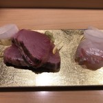 旬菜 おぐら家 - よこわと鯛