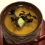 旬菜 おぐら家 - 白子の茶わん蒸し