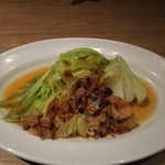 蒸しキャベツのXO醤