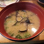 くつろぎ亭ひこべえ  - しじみの味噌汁 2018年11月