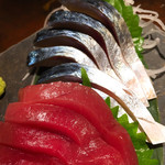 旬酔基じ - 〆鯖･生本マグロ赤身♬︎ 眩し過ぎ〜♡